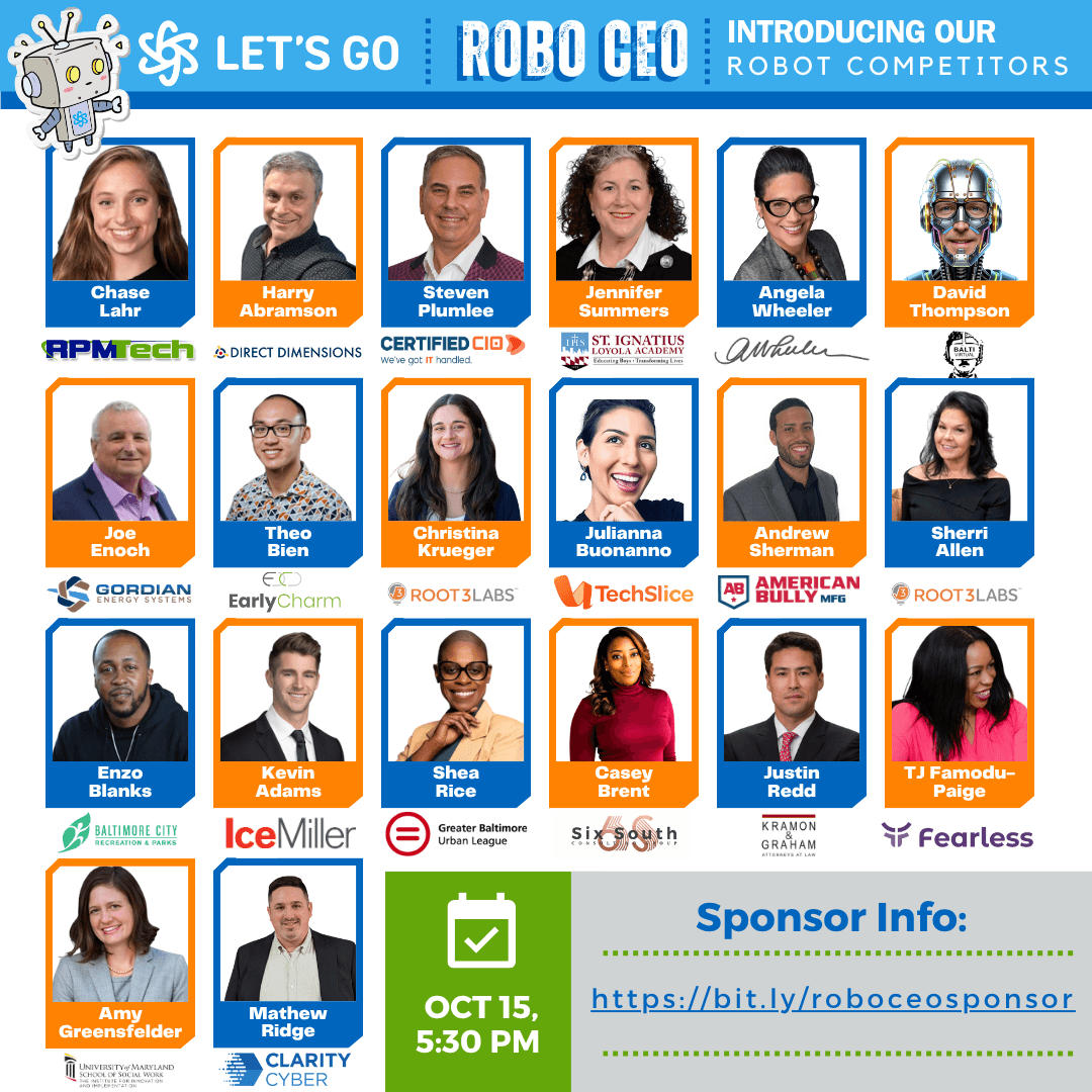 LET'S GO RoboCEO Promotional Poster