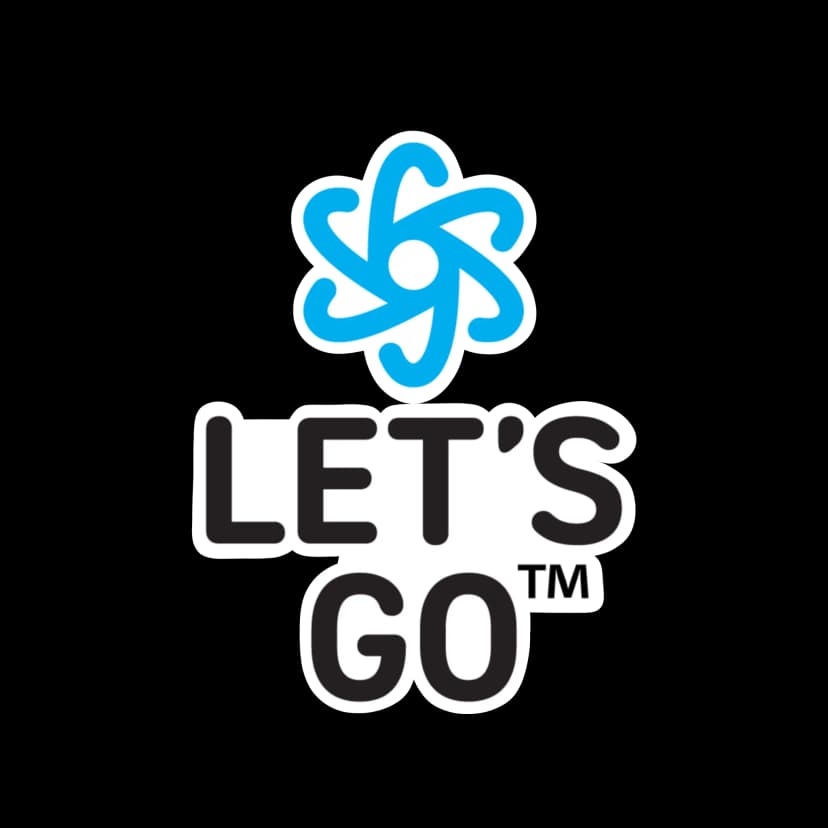 LET'S GO Logo Header