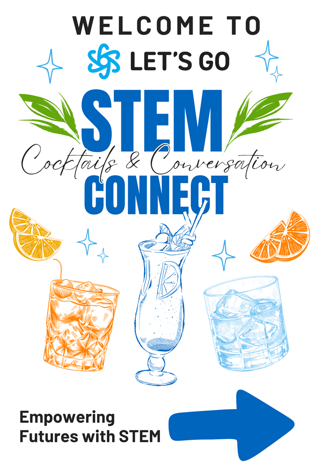 LET'S GO STEM Connect Event Poster