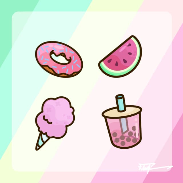 Sweet Food Concept Image
