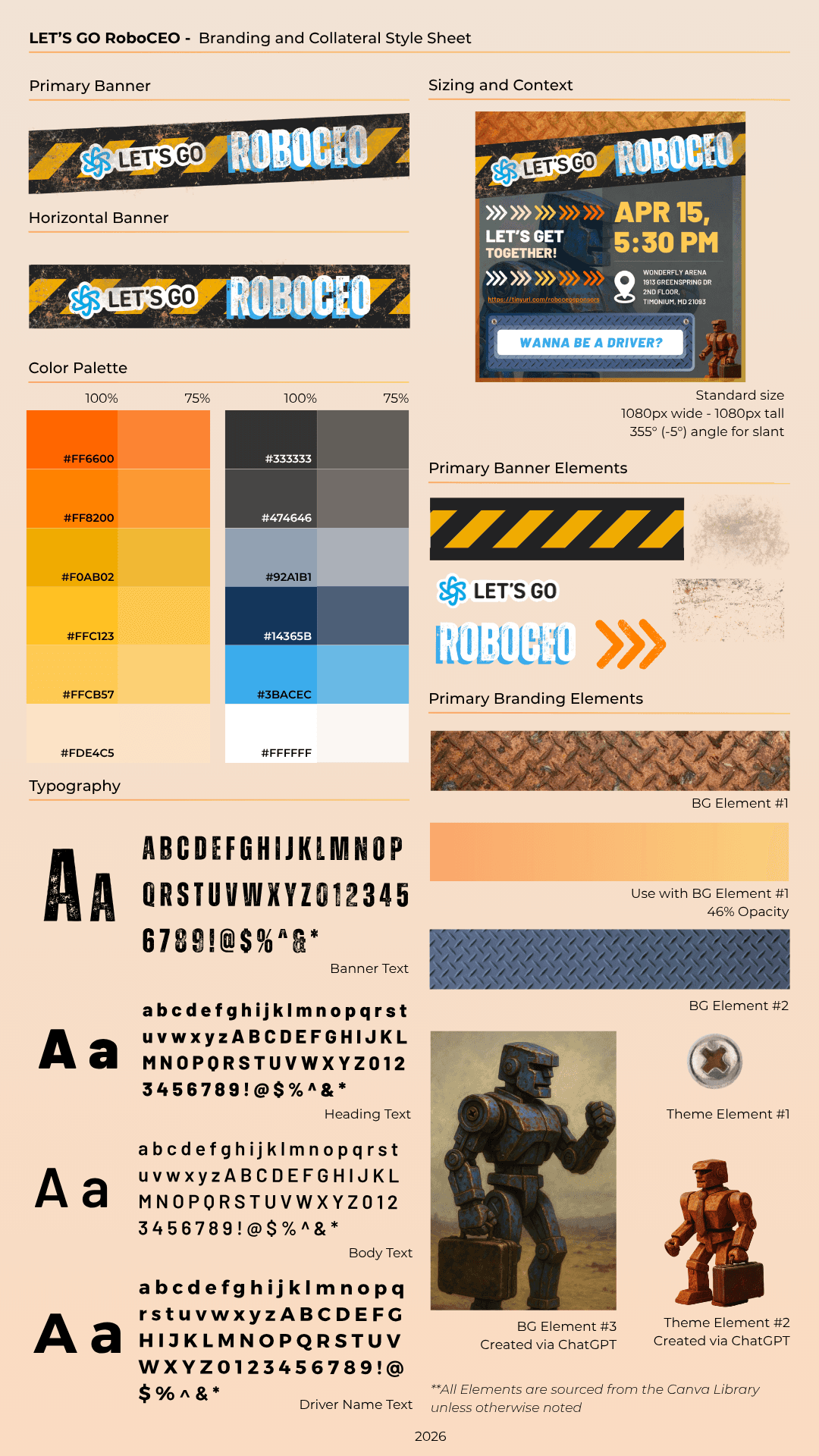 RoboCEO Style Sheet