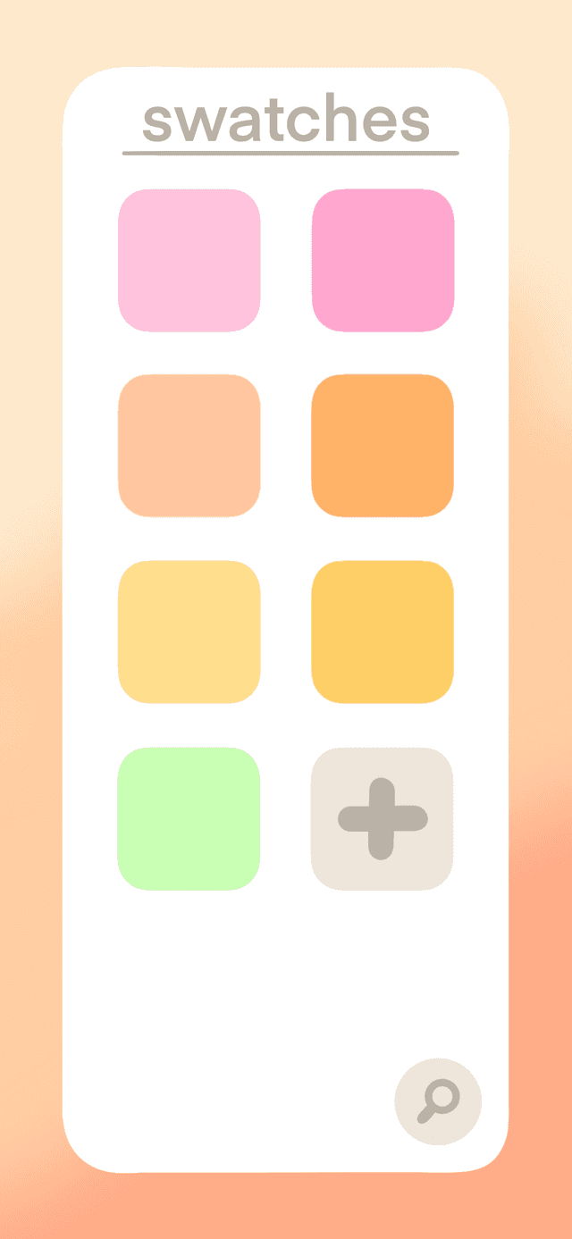 swatches app concept 1