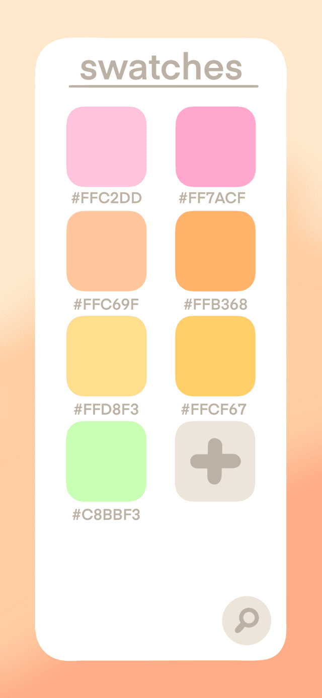 swatches app concept 2
