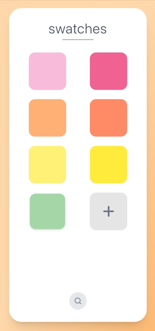 swatches app screenshot
